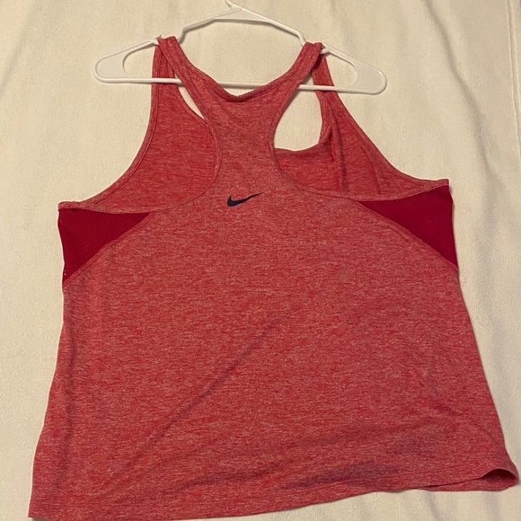 Nike Red Heathered Tank Top - Picture 3 of 3